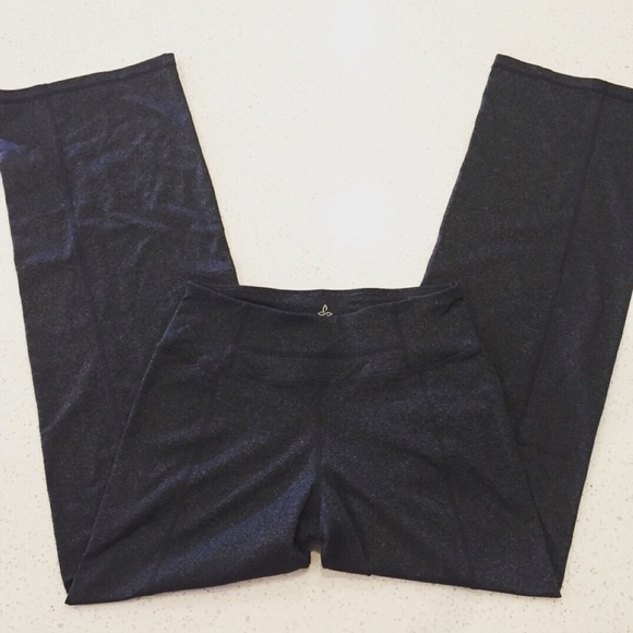 Prana Pants - Prana Gray Nylon winter warm Yoga Pants X Small
